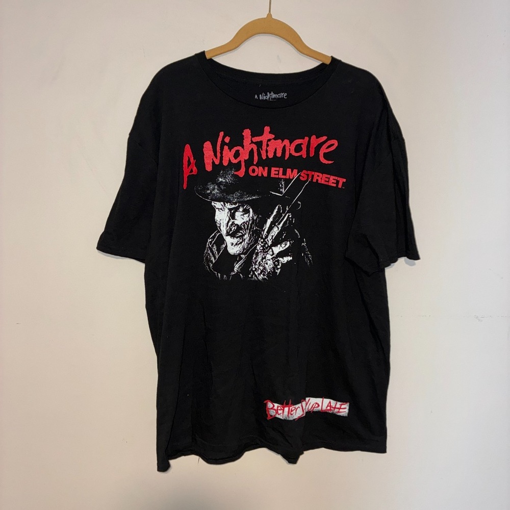 A Nightmare on Elm Street Freddy Krueger Better Stay Up Late T-Shirt XL